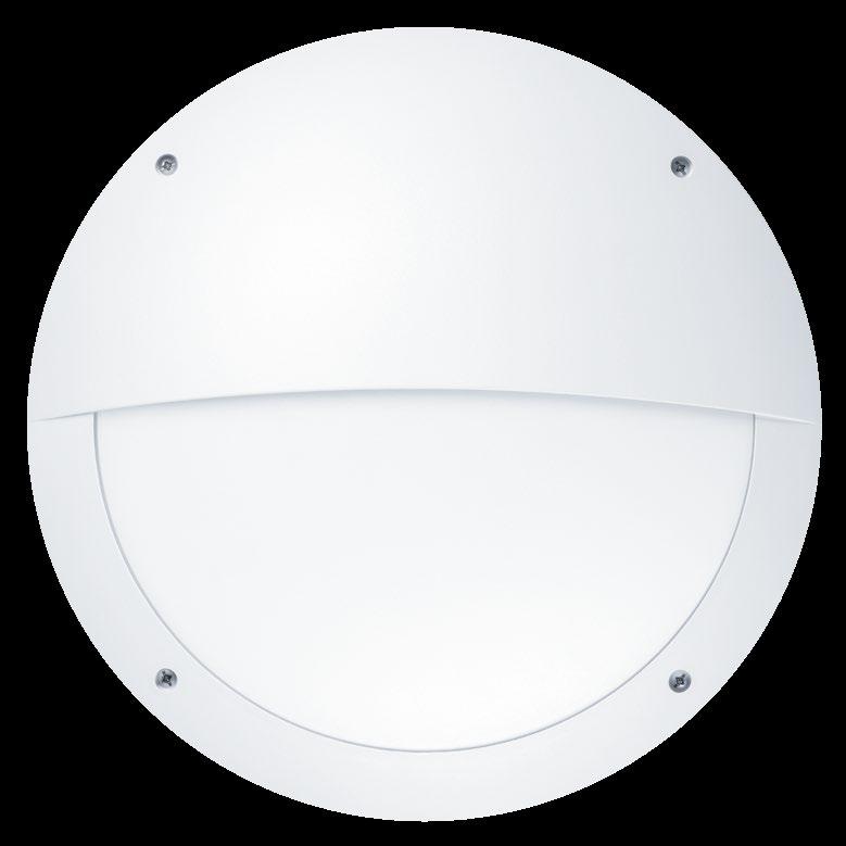 Tom Rund IP66-armatur Tom Behaglig både inomhus och utomhus, den klarar allt Direkt ersättning för 2 18 W CFL 9 och 12 lumen, upp till 67 lm/w Spara upp till 5 % energi jämfört med CFL-armaturer 3