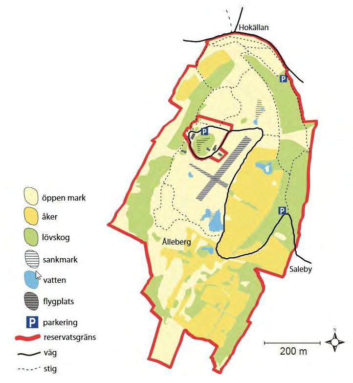 Naturreservatet på Ålleberg Föreskrifter för allmänheten Känn er välkomna att besöka Ållebergs naturreservat men tänk på att det inte är tillåtet att göra upp eld framföra