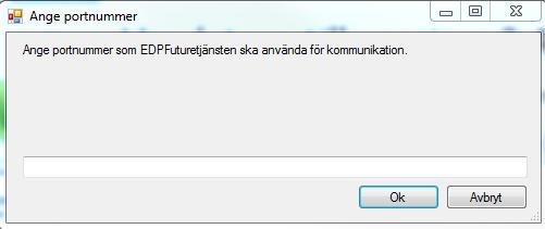 Uppdatering från version 1.8x till EDP Future 2.x Uppdatering till version 2.x från version 1.8x kan endast ske om ovanstående tekniska förutsättningar uppfylls.