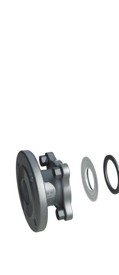 KONSEKVENT MODULÄR En produkt många tillämpningar PRODUKTFÖRDELAR Underhållsfri Stöder trycksättning från båda sidor»dubbelriktat»