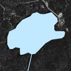 Båda innehåller lika mycket total strandzon, men den är fördelad på olika sätt inom respektive stickprov.