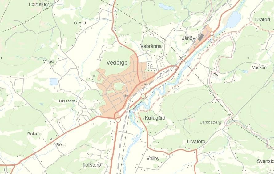 5.3 Geotekniska förhållanden Inom området förekommer varierande markförhållande med fast- till lösmark samt ytor med relativt stora marklutningar.