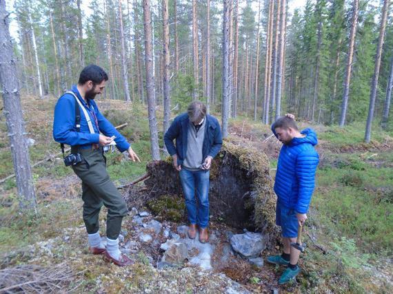 Några ur Goldores geologiska team