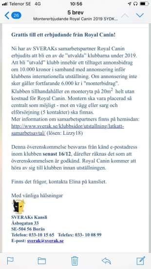 inlämnat material ska införas men styrelsen kan på egen hand besluta om att innehålla ett i sammanhanget betydligt större belopp.