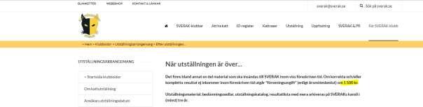 SYDKs material och annons inlämnades personligen på kansliet tre dagar efter sista datum.