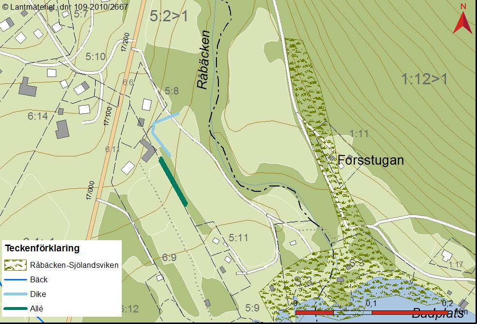 Karta 9: Sjöland