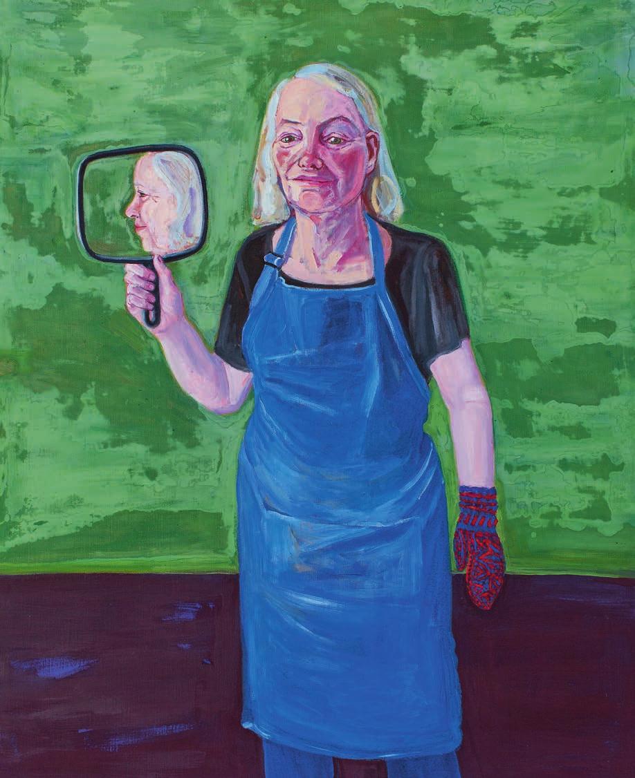 Lena Cronqvist SKYR ORDEN ÄLSKAR MÅLERIET En konstnär kan inte tala om sin konst mer än vad en växt kan tala om växthusodling. Det lär en gång den franska dadaisten Giorgio de Chirico ha sagt.