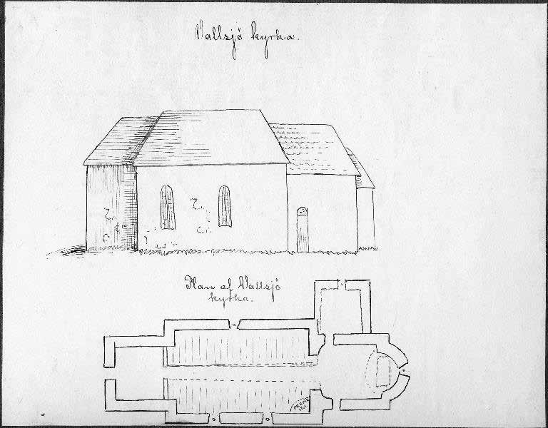 BYGGNADSVÅRDSRAPPORT 2009:24 9 att kyrkan från början uppfördes med ett västtorn. De flesta andra kyrkor uppfördes utan torn.