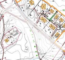 3 Underlag för undersökningen Exploateringsförslag, dwg, mottaget 2017-10-19 Primärkarta med preliminärt planområde, dwg, mottaget 2017-10-19 Ledningskollen.se Jordartskarta, sgu.