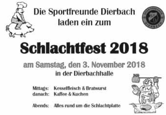 Bad Bergzabern, den 31.10.2018-23 - Südpfalz Kurier - Ausgabe 44/2018 Seniorenstammstisch Der nächste Seniorenstammtisch findet am Dienstag, den 6.11.2018, um 14 Uhr statt.