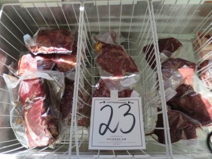 Diverse fryst kött,