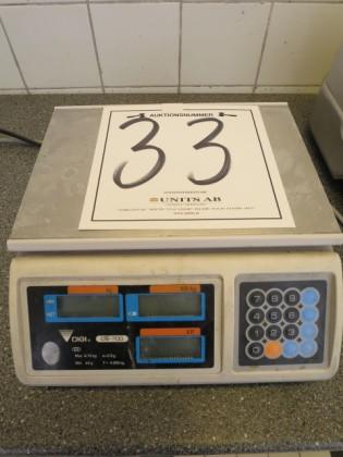 Digitalvåg Min 40g max 15kg