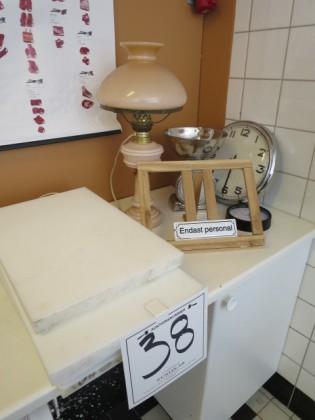 klocka, lampa och våg 2638-038