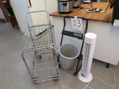 Pappershållare, vagn,