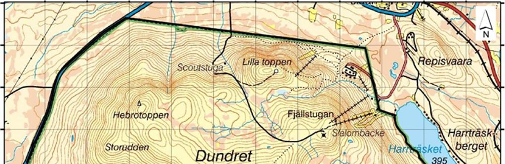 Dundret är utvalt att ingå i Natura 2000 eftersom det i området finns naturtyper som finns med i art- och habitatdirektivet.