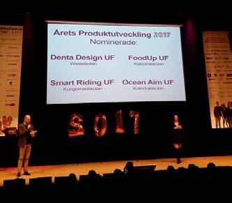 inbjudna av företagen i Teknikcollege. Se bilaga. UF-framgångar Länsfinalen i UF-tävlingarna har avgjorts i Växjö.