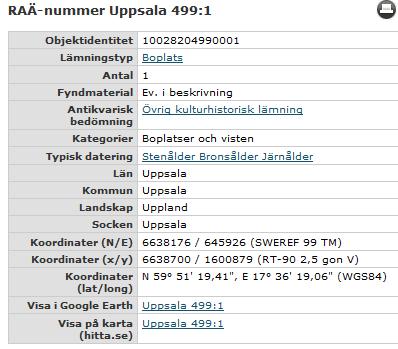 Planområdet ligger också inom ett riksintresseområde för kulturmiljön: K 40 A Uppsala stad Stadslandskap, sedan medeltiden präglat av kyrkans, centralmaktens och universitetets monumentala byggnader,