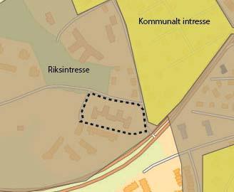 Planområdet gränsar, på andra sidan Hildur Ottelinsgatan, till ett kommunalt kulturmiljöområde enligt inventeringar genomförda under 1970-1980-talet. Rickomberga är mycket rikt på fornlämningar.