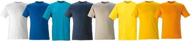 T-shirts 1106 T-shirt Kings T-shirt i klassisk modell i kammad bomull, elastan i halsribben för ökad slitstyrka. 155 g/m2.