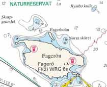Nr 37 4 * 2140 Sjökort/Chart: 6173 Sverige. Norra Östersjön. S om Trosa. Bokösund. Algubbsgrundet. Lysprick åter utlagd.