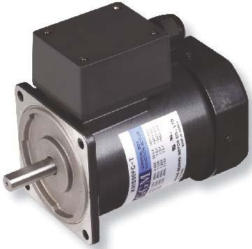 3-fas AC-motor, 90 W / 1,350 rpm Motor med slät axel, K9IS90FH-T