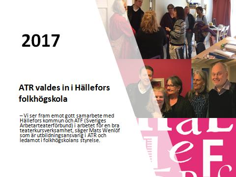 2015 Seniorteaterforum i Östersund. Lokal värd är Torben Sundqvist från Östersunds Teaterverkstad.