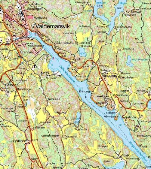 Lokalisering omhändertagande av sediment 3 1 4 I huvudstudien 1. Hemsjön konventionell landdeponi 2. Grävsätter konventionell landdeponi 3.