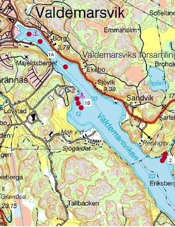 Effekter Relativt låga halter av lösta metaller i vattenpelaren. Normalt god syretillgång i ytvatten, över språngskiktet. Låg syretillgång i bottenvatten på ackumulationsbottnar under språngskiktet.