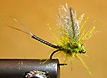 Waterwisp hook. Sherry Spinner, Yellow May, Grey May and Green Drake. All # 12.