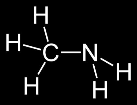 Aminer Aminer har en amingrupp (kallas även aminogrupp): Aminer är organiska ämnen som innehåller en amingrupp.