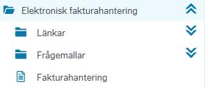 Välj Företag så skapas en mapp per processteg och skola 2.