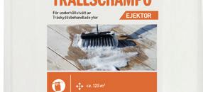trallen, men riskerar inte att förstöra ytskyddet.