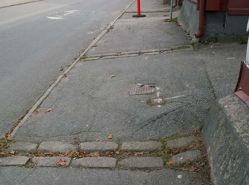 (Foto: Vägverket Konsult) Figur 5: Även sådant som inte ses som hinder av