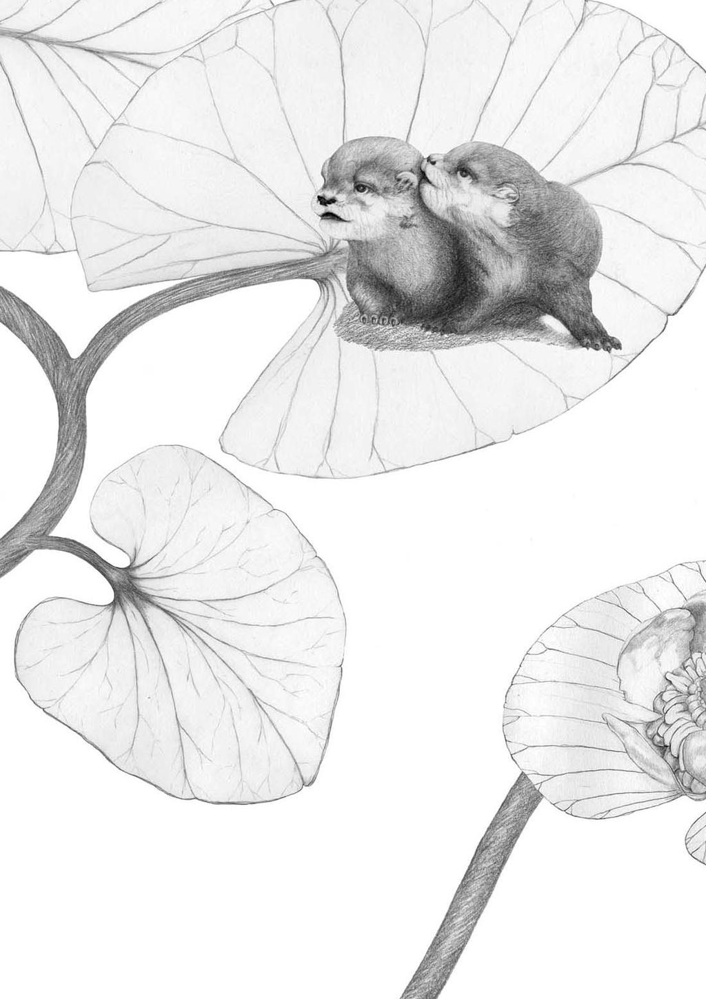 NÄCKROSDJUREN -Ett utforskande mönsterprojekt om metoder och formspråk Emma Öfverberg Högskolan för design och konsthantverk, Göteborgs Universitet