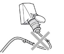 Säkerhetsanvisningar - Förbjudet! Säkerhetsanvisningar - Förbjudet! Rikta inte vattenstrålen mot nätuttag eller andra elektriska utrustningar!