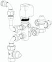 Regleringar och tillbehör 1 PCR1, PCR2 PCER1 PCER2 PCDR PCG PCF PCTV PCTHL/PCTHR PCVR213/245 PCVR13/45 PCVR315 PCT Typ Beskrivning RSK-nr HxBxD [mm] PCR1 Manöverpanel för inbyggnad i fläktkonvektorn