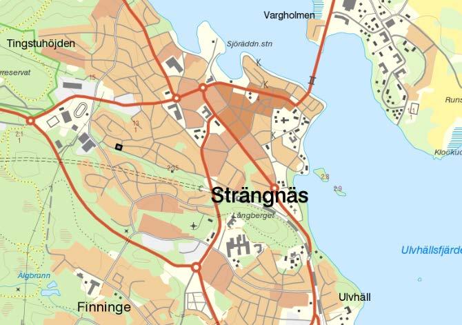 Oxeln 5, Strängnäs, Strängnäs kommun TILLHÖRANDE HANDLINGAR: Plankarta med bestämmelser