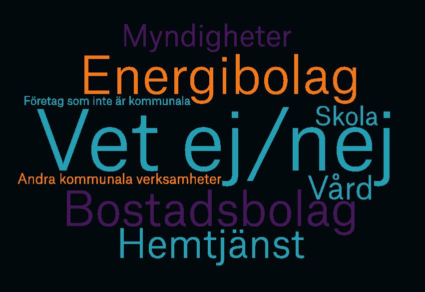 KAN DU GE EXEMPEL PÅ ETT ELLER FLERA KOMMUNALA FÖRETAG? HUR STÅR SIG KOMMUNALA FÖRETAG I KONKURRENSEN?