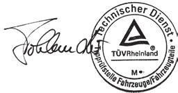 Die in diesem Gutachten aufgeführten Fahrzeugtypen entsprechen auch nach der Umrüstung den heute gültigen Vorschriften der StVZO.