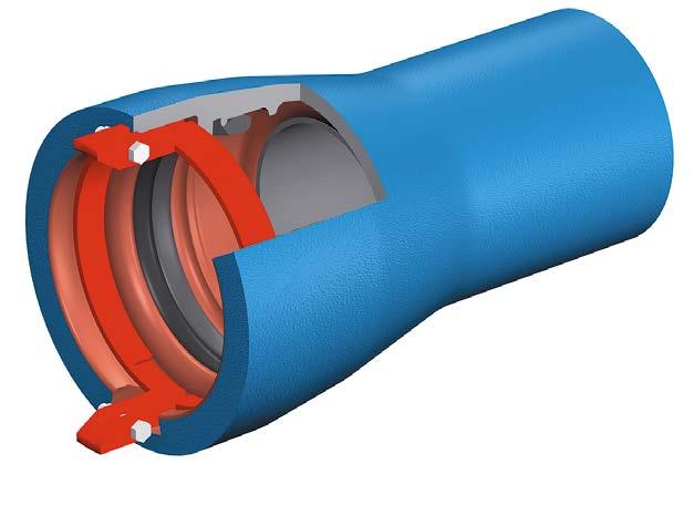 100 till 500 med VRS-klämring VRS-klämring, typ GRS 100-200 Klämring VRS-klämring, typ TRM 250-500 VRS-förankringssystem med klämring.
