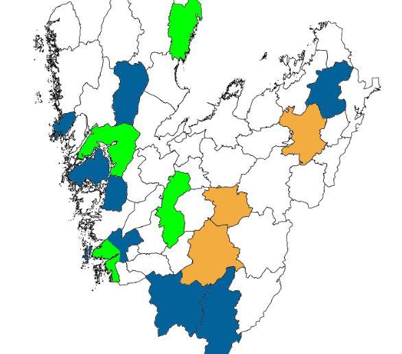 Pilotstudie 1 och 2 Pilotstudie 1 och 2 testade samtyckesförfarandet samt hur skolsköterskorna och eleverna förhöll sig till frågorna i enkäten.