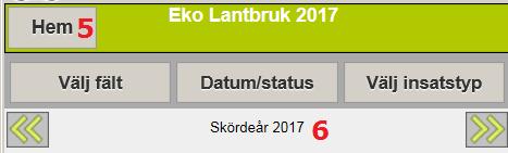 Väljer du att öppna behandlingar 5. Går du tillbaka till startsidan med HEM längst uppe till vänster i skärmen. 6.