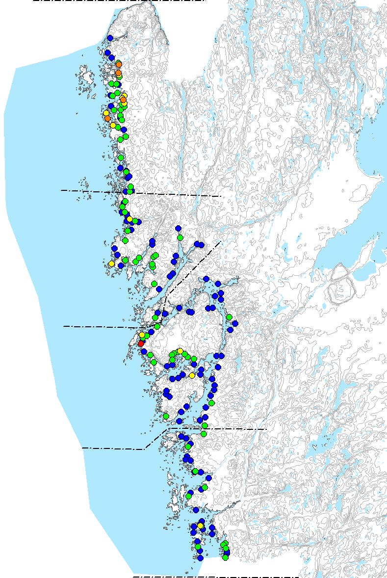 Region 1 HydroGIS AB 2010 Från referens 11 Region 2 Region 3 Täckningsgrad 76-100 %