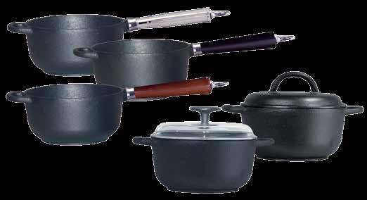 TRAKTÖRPANNOR / FRY PANS WITH LID Art Produkt Skaft Förp EAN Ref Product Handle Outer Barcode 121110 Traktörpanna Ø 25 cm, glaslock