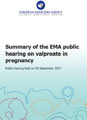 View of risks of using valproate during pregnancy, incl. child? Agreement risks undeniable, well characterised.