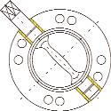APV SE APV_SVSF_SE-8_003.qxp. Monteringsanvisning Bild Bild Lagerhylsa liten ring på spjällbulten.4. Tätningsbyte. Dra ut flänstätningen (4) från spåret och byt ut.