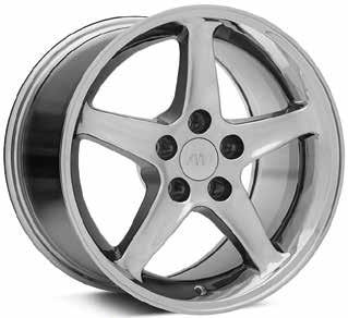 5 Krom 94-04 GT, V6, Cobra Fram & Bak 28015 3 698 kr 17x10.