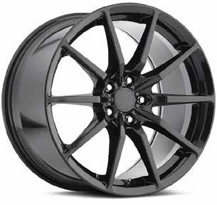 158 kr 19x10 MattSvart 15-18 GT, V6 15-17, EcoBoost Bak 101774G15 4 578 kr 19x8.