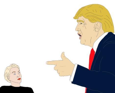 Human Tsunami: Trump is a show resulted from that journey. Script: Kate Pendry. Kate Pendry Illustration by Steffan André Nilsen 13 maj.
