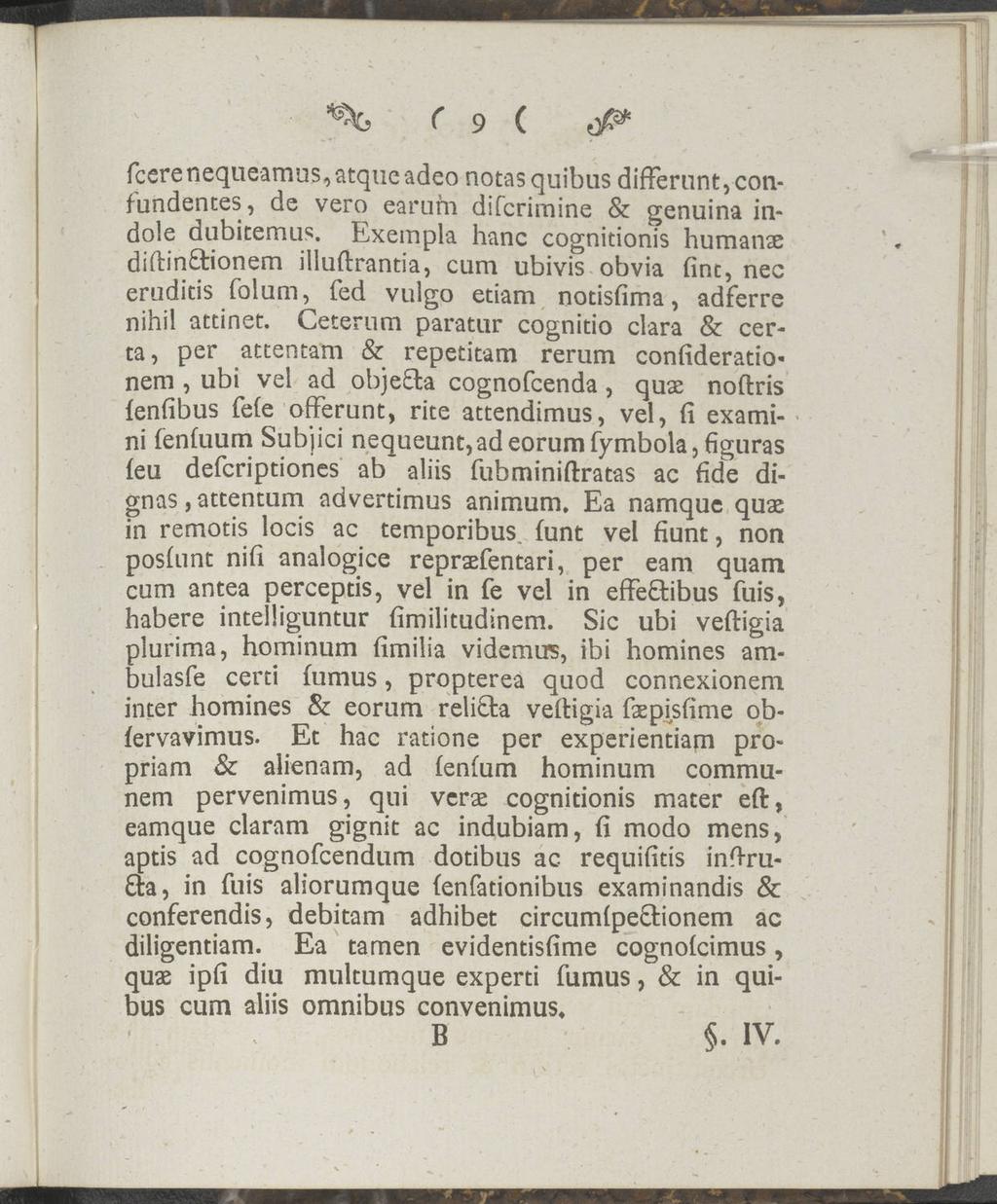 c 9 ( fcereriequeamus,atqueadeo notas quibus differunt,confundentes, de vero earuhi difcrimine & genuina indole dubitemus.